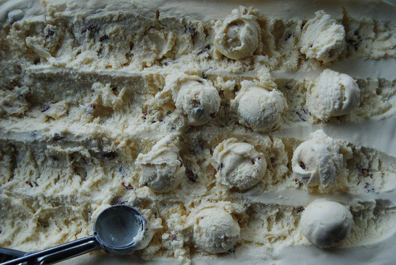 Homemade No Churn Maple Pecan Ice Cream